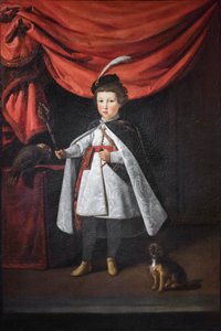Portræt af Leopoldo de Medici som en ung dreng af Justus Sustermans