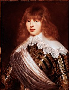 Portræt af Prins Valdemar Christian af Danmark Maleri af Justus Sustermans (1597-1681) Palazzo Pitti fra 1600-tallet, Firenze af Justus Sustermans
