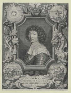 Kongen af Frankrig Louis XIV af Justus van Egmont