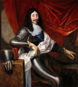 Portræt af Ludvig XIII af Frankrig 1601-1643
