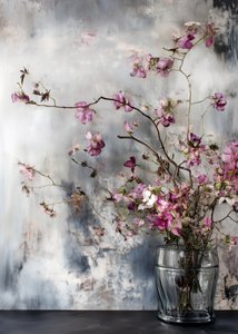 Delikate lyserøde blomster af Justyna Jaszke