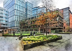 Moderne bypark af Justyna Jaszke