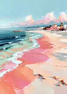 Pink Beach-paradiset af Justyna Jaszke