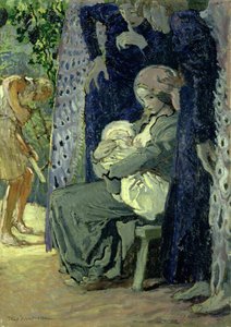 Hellig Familie, ca. 1913 (olie på lærred)