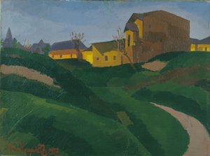 På skråningerne af Gellért Hill af József Nemes Lampérth