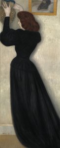 Slank kvinde med vase, 1894 af József Rippl Rónai
