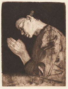 Den bedende pige (Praying Girl) af Käthe Kollwitz