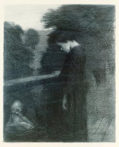 Gretchen af Käthe Kollwitz