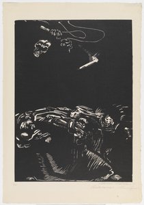 "Sult" af Käthe Kollwitz