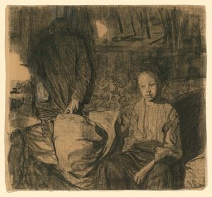 Ungt par (1. udgave) af Käthe Kollwitz