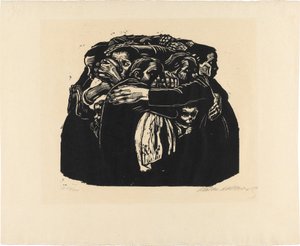 Krig, side 6: Mødrene af Käthe Kollwitz