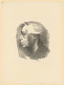 Selvportræt (1. udgave) af Käthe Kollwitz