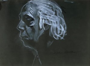 Selvportræt af Käthe Kollwitz