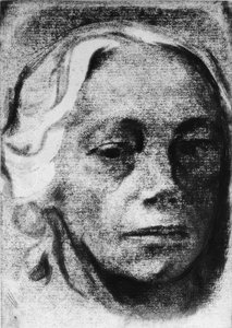 Selvportræt af Käthe Kollwitz