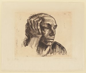 Selvportræt af Käthe Kollwitz
