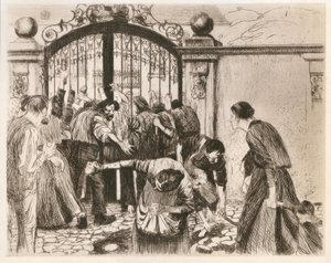 Sturm af Käthe Kollwitz
