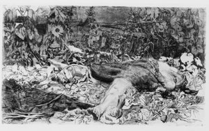 Voldtaget af Käthe Kollwitz