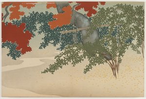 Flowers of a Hundred Worlds (Momoyogusa): Sen efterår (Boshu) af Kamisaka Sekka