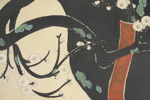 Ume, kun fra Momoyo af Kamisaka Sekka
