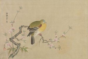 Album med kopier af kinesiske malerier, 1600-tallet.