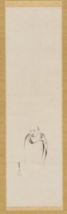 Bodhidharma, Edo-periode, 1600-tallet. af Kanō Tan’yū