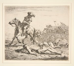 Le Champ de Bataille (Slagmarken) af Karel Dujardin