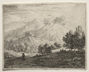 De fire bjerge. af Karel Dujardin