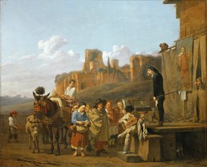 Den italienske kvaksalver ... af Karel Dujardin