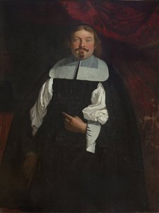 Portræt af grev Humprecht Jan Czernin af Chudenice (1628-1682) - Karel Skreta (1610-1674). Olie på lærred