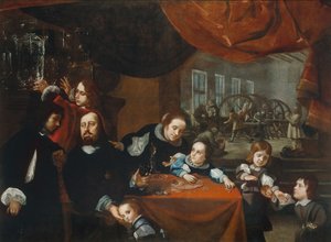 Familien til ædelstensskæreren Dionysius Miseroni