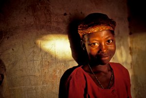 Niger-pigen (foto)