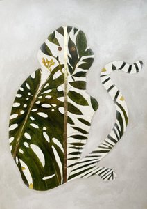 Stiliseret jungleabe