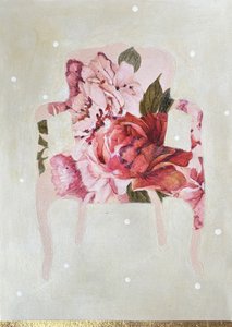Vintage Rose-stol af Karenina Fabrizzi