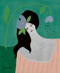 Drøm om blå blomster