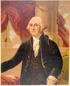 George Washington / A. Weidenbach. C1876. af Karl Augustus Weidenbach