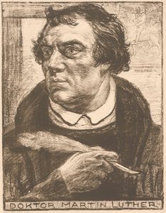 Martin Luther af Karl Bauer