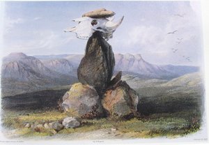 Karl Bodmer Magisk bunke af Assinboin-indianere af Karl Bodmer