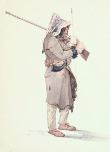 Pasesick-Kaskutau af Karl Bodmer
