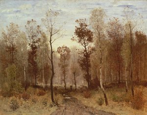 Efterårsdag, 1875 af Karl Buchholz