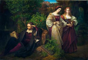 Torquato Tasso og de to Leonorer af Karl Ferdinand Sohn