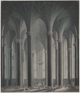 En fyrstes residens. Interiør af Karl Friedrich Schinkel