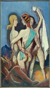 Dom fra Paris af Karl Hofer