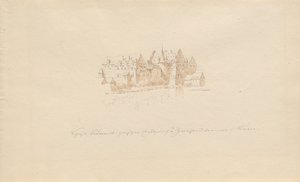 Slot Lauter mellem Creutznach og Zweibrücken og d. lydstyrke op af Karl Julius Von Leypold