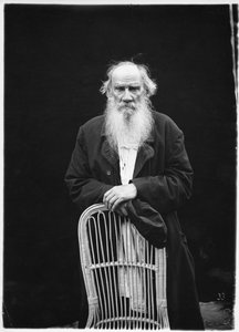 Leo Tolstoy, ca. 1908 (s/h-foto)