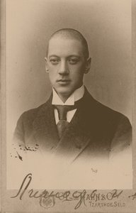 Den russiske digter Nikolay Gumilyov 1886-1921, ca 1917-1920
