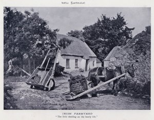 Irish Farmyard (s/h foto) af Karl Karlovich Piratsky