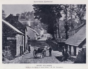 Irish Villages (s/h-billede) af Karl Karlovich Piratsky