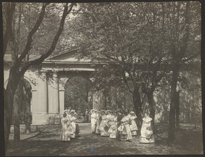 En park ved Smolny-instituttet