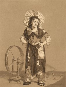 De unge tiggere, ca. 1800.