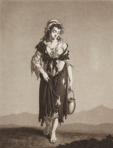 De unge tiggere, ca. 1800.